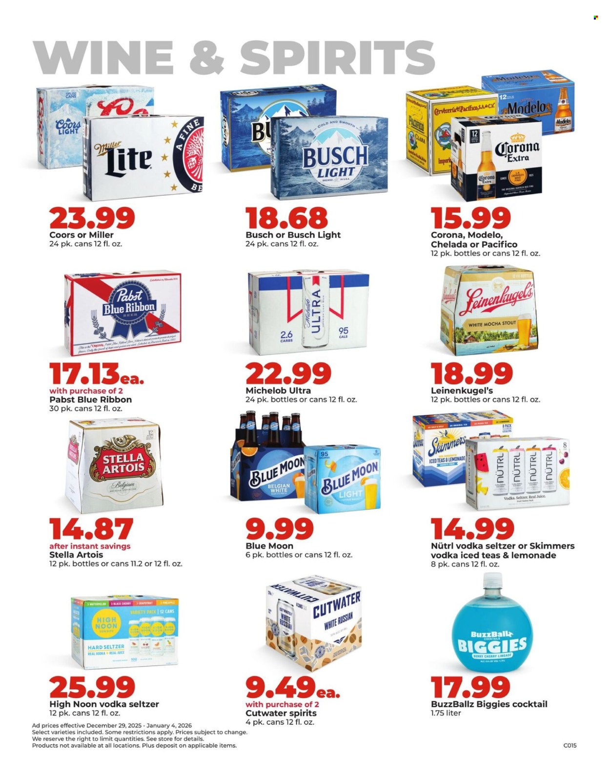 Hy-Vee ad - 12/29/2025 - 01/04/2026. Page 36