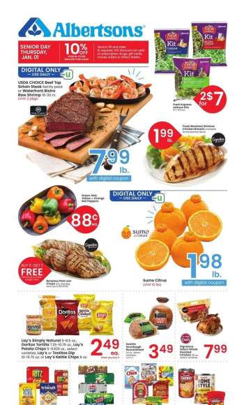 Albertsons Flyer - 12/31/2025 - 01/06/2026.