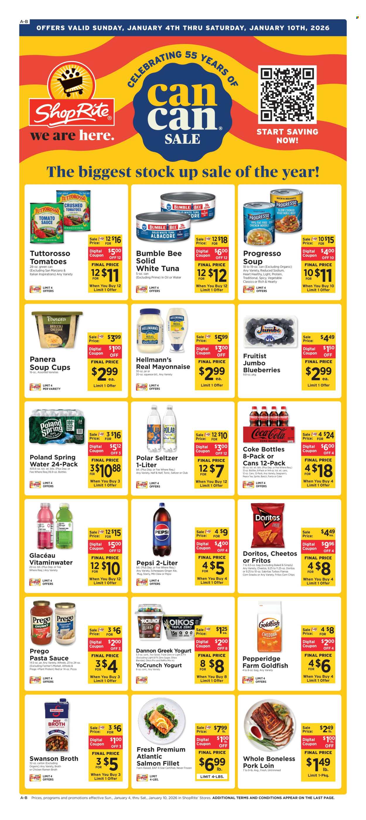 ShopRite ad - 01/04/2026 - 01/10/2026. Page 1