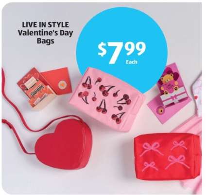 LIVE IN STYLE Valentine's Day Bags
