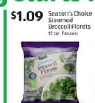 Season's Choice Steamed Broccoli Florets