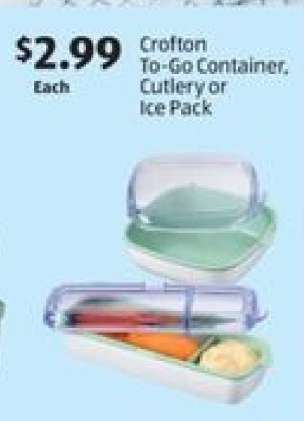 Crofton To-Go Container, Cutlery or Ice Pack