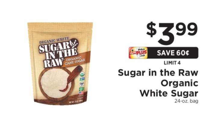 Sugar in the Raw Organic White Sugar