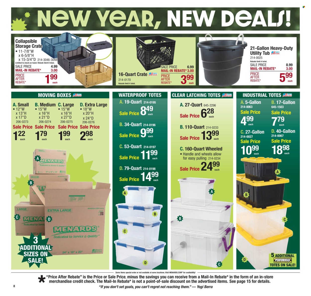 Menards ad - 01/01/2026 - 01/10/2026. Page 10