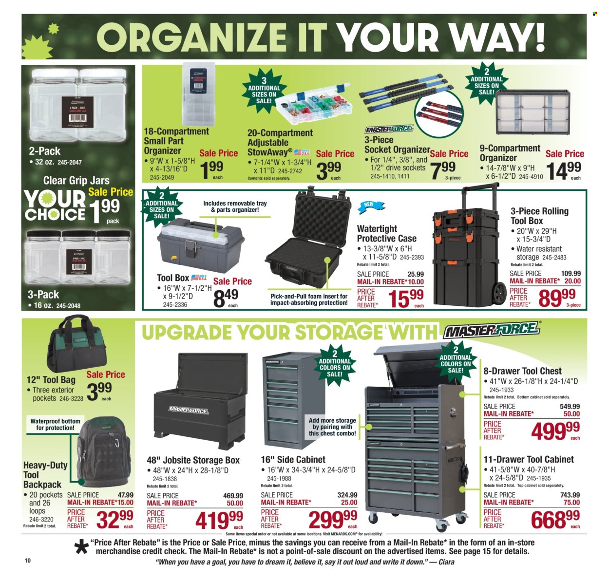 Menards ad - 01/01/2026 - 01/10/2026. Page 12