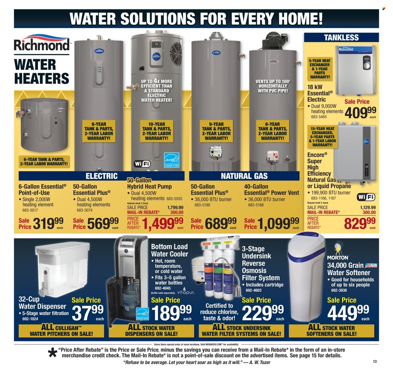Menards ad - 01/01/2026 - 01/10/2026. Page 15