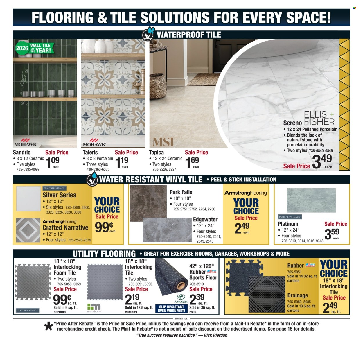 Menards ad - 01/01/2026 - 01/10/2026. Page 19
