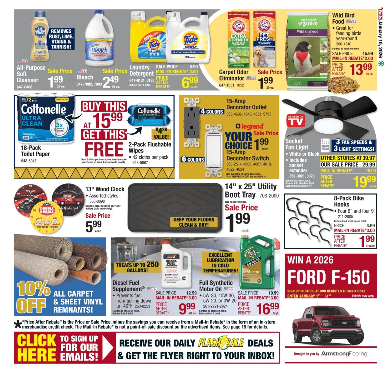 Menards ad - 01/01/2026 - 01/10/2026. Page 20