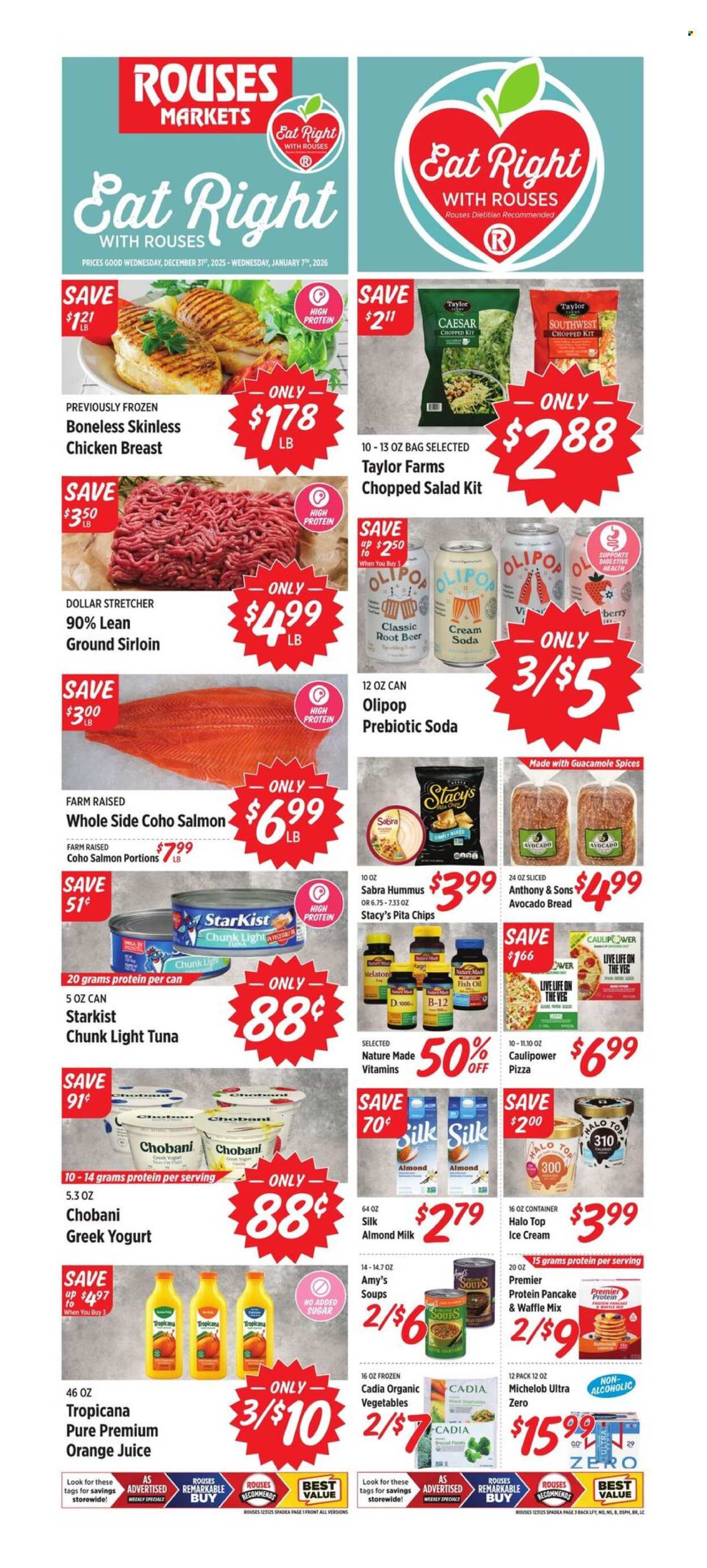 Rouses Markets ad - 12/31/2025 - 01/07/2026. Page 1