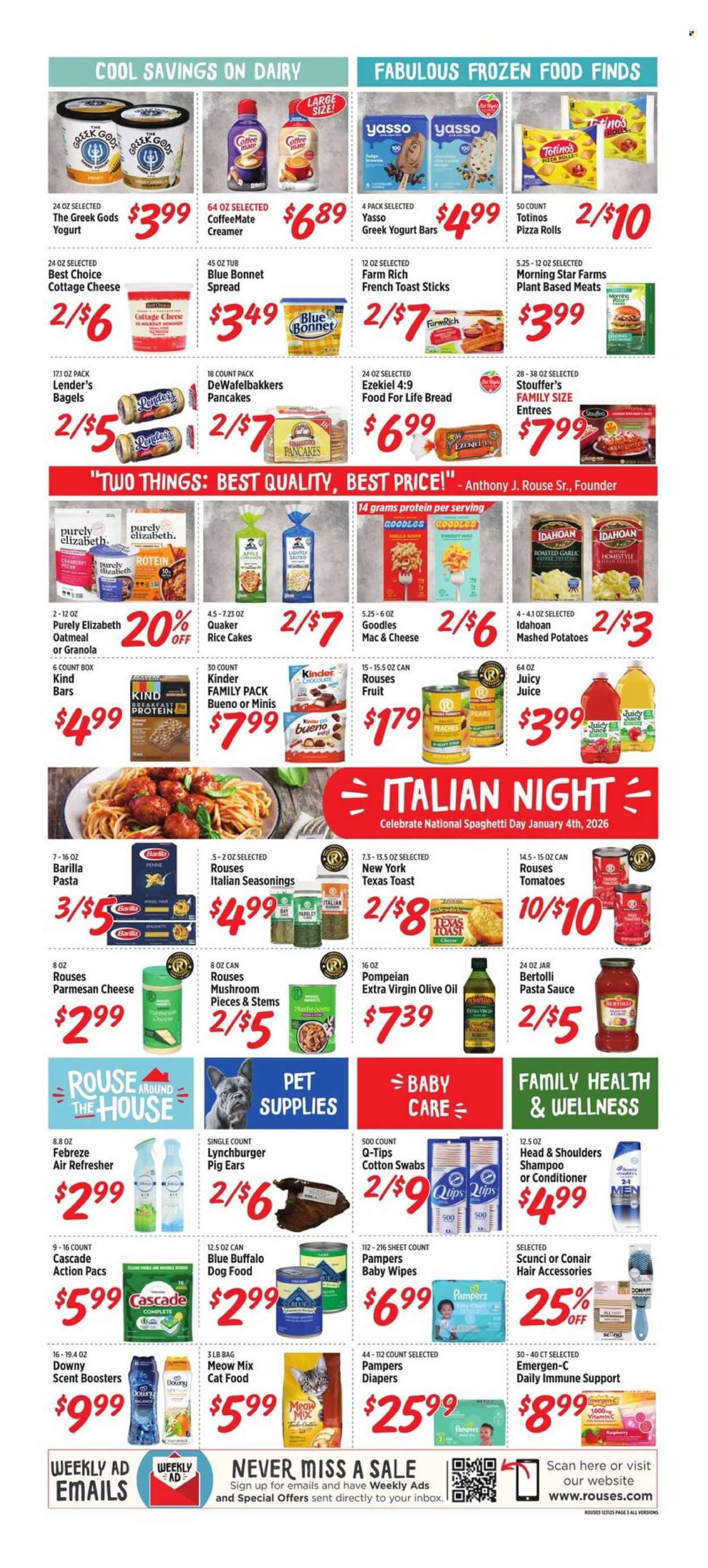 Rouses Markets ad - 12/31/2025 - 01/07/2026. Page 7