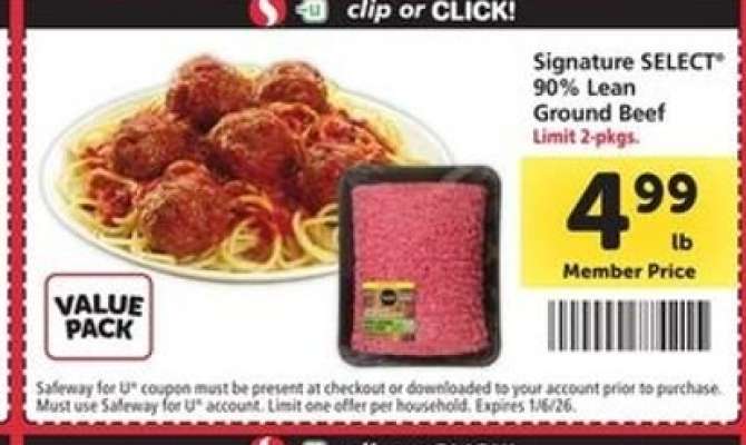 Signature SELECT 90% Lean Ground Beef