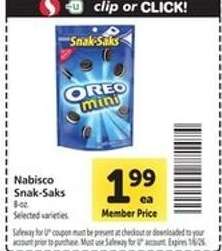 Nabisco Snak-Saks