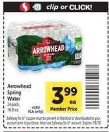 Arrowhead Spring Water