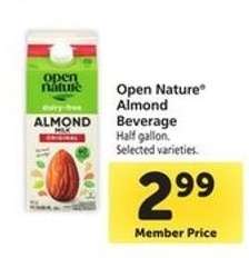 Open Nature Almond Beverage