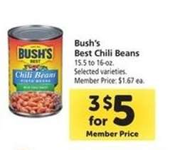 BUSH'S BEST CHILI BEANS