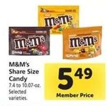 M&M'S Share Size Candy