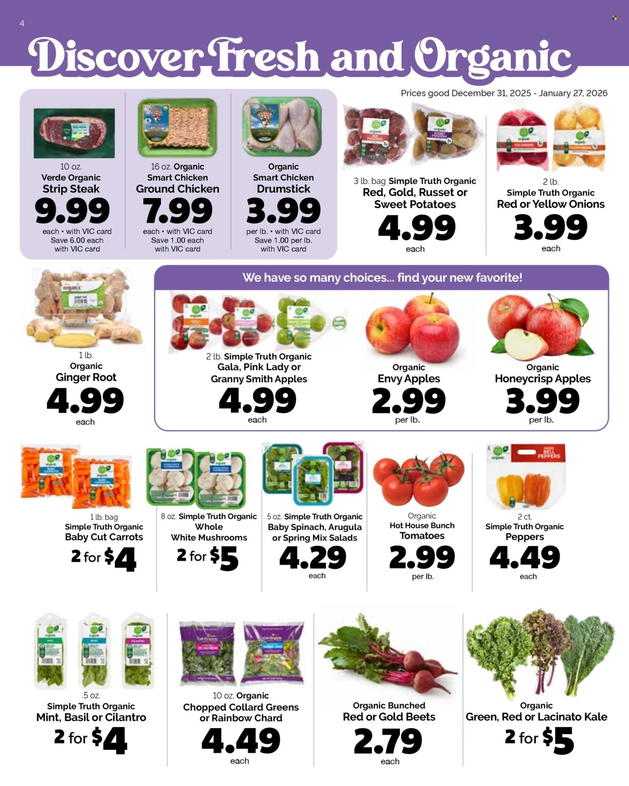 Harris Teeter ad - 12/31/2025 - 01/27/2026. Page 4