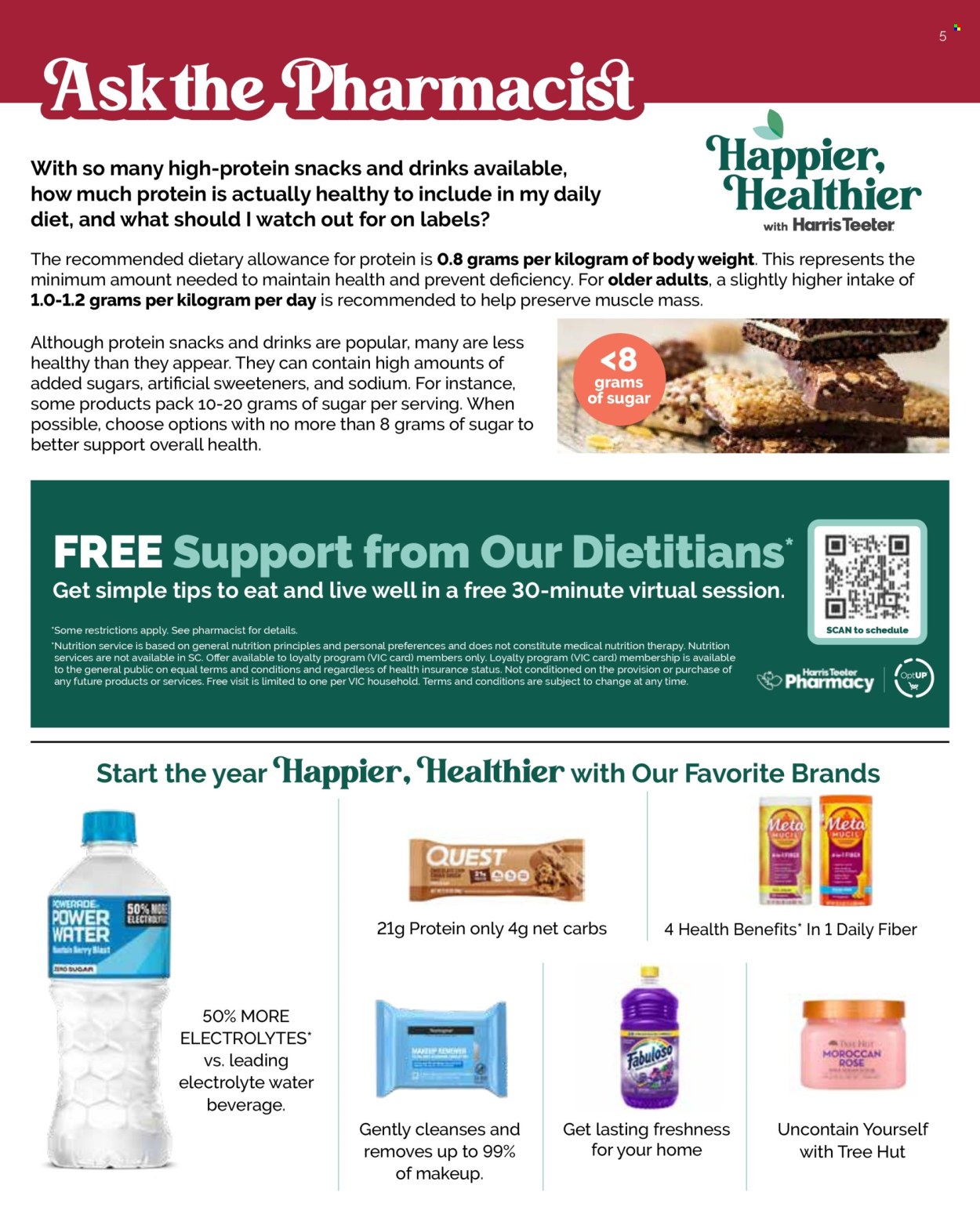 Harris Teeter ad - 12/31/2025 - 01/27/2026. Page 5