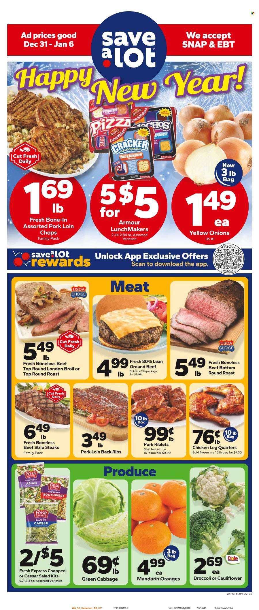 Save a Lot ad - 12/31/2025 - 01/06/2026. Page 1