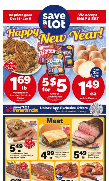 Save a Lot Flyer - 12/31/2025 - 01/06/2026.