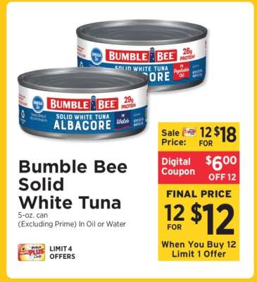 Bumble Bee Solid White Tuna