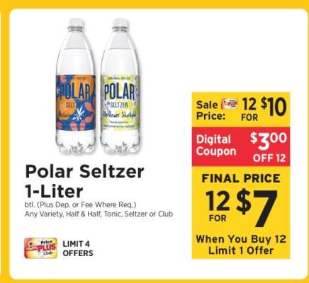 Polar Seltzer 1-Liter
