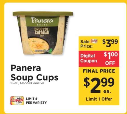 Panera Soup Cups