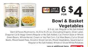 Bowl & Basket Vegetables