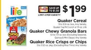 Quaker Cereal