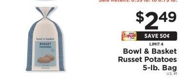 Bowl & Basket Russet Potatoes