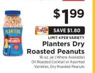 Planters Dry Roasted Peanuts
