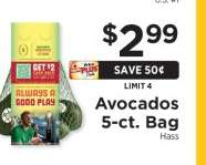 Avocados 5-ct. Bag
