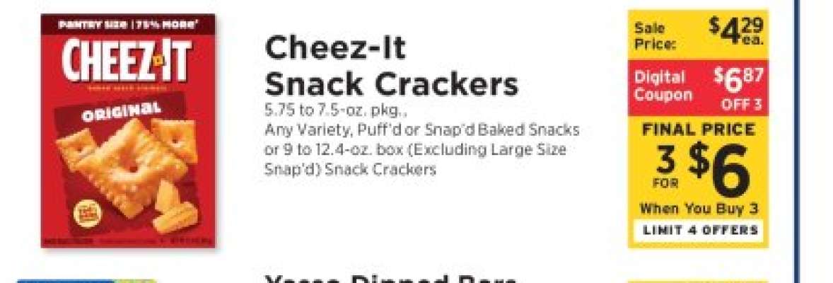 Cheez-It Snack Crackers