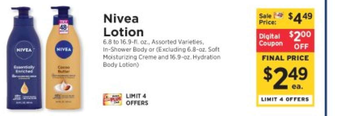 Nivea Lotion