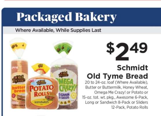 Schmidt Old Tyme Bread