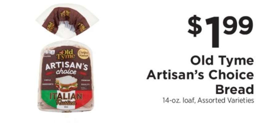 Old Tyme Artisan's Choice Bread