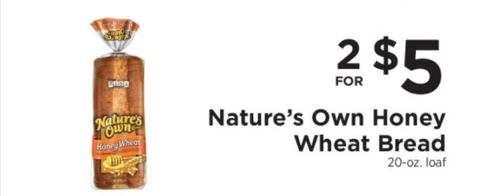 Nature's Own Honey Wheat Bread