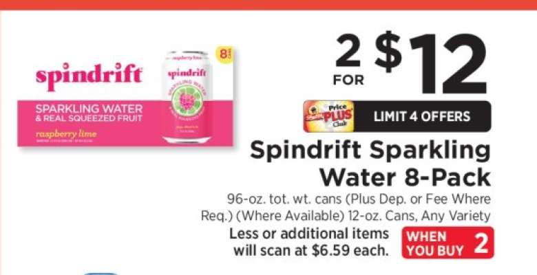 Spindrift Sparkling Water 8-Pack