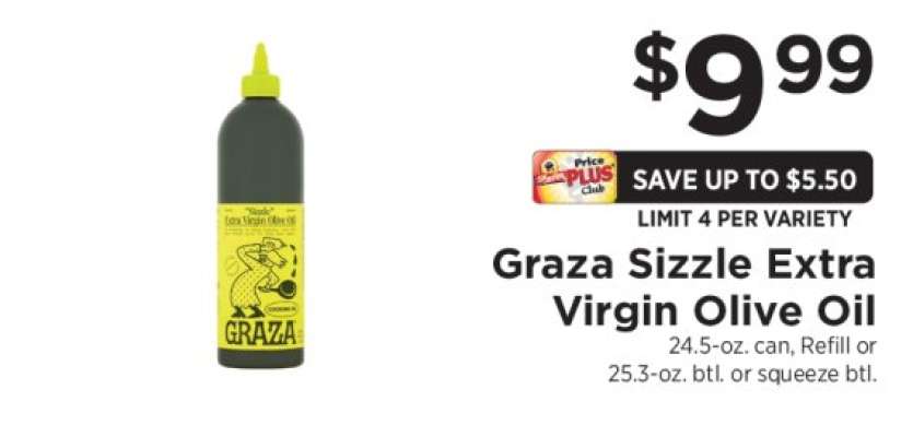 Graza Sizzle Extra Virgin Olive Oil