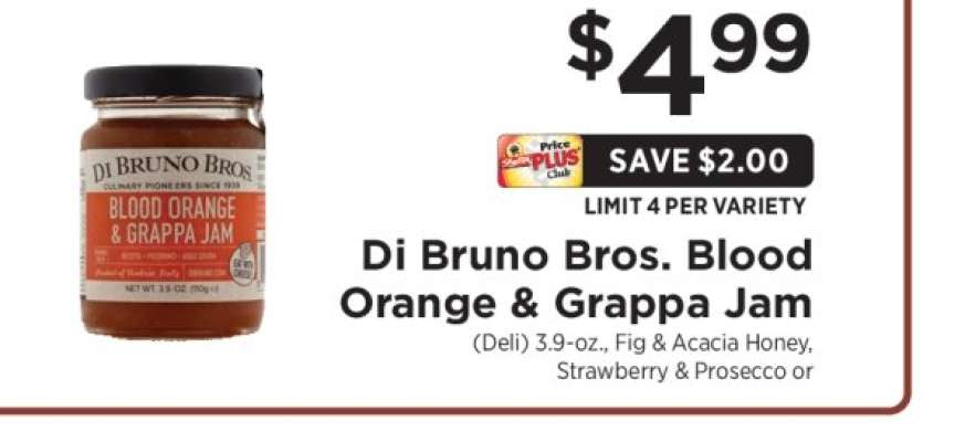 Di Bruno Bros. Blood Orange & Grappa Jam