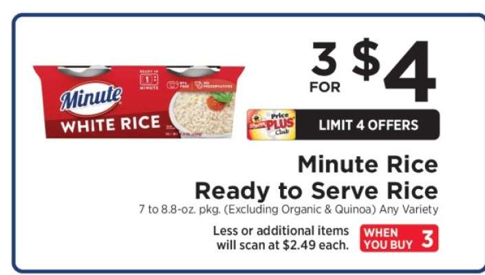Minute Rice Ready to Serve Rice