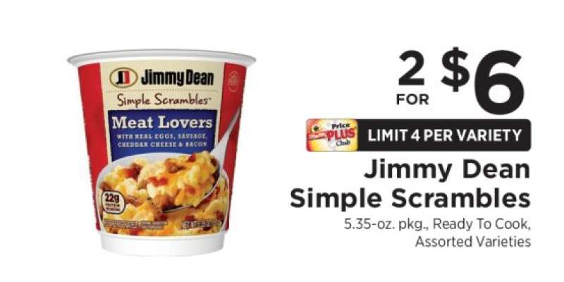 Jimmy Dean Simple Scrambles