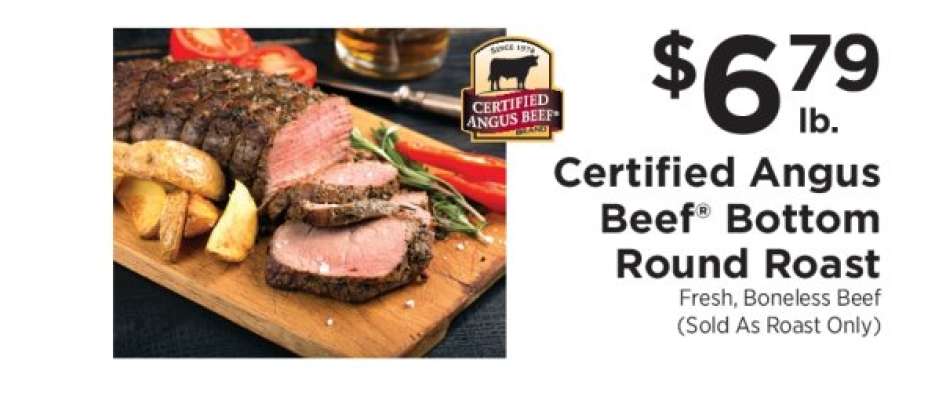 Certified Angus Beef Bottom Round Roast