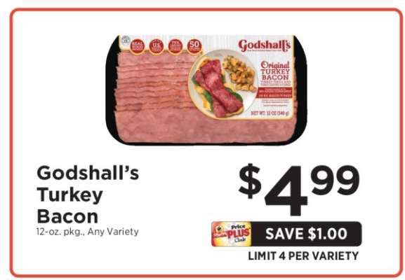 Godshall's Turkey Bacon