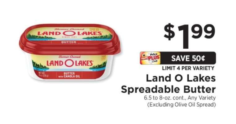 Land O Lakes Spreadable Butter