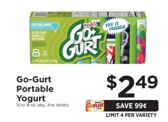 GO-GURT Portable Yogurt