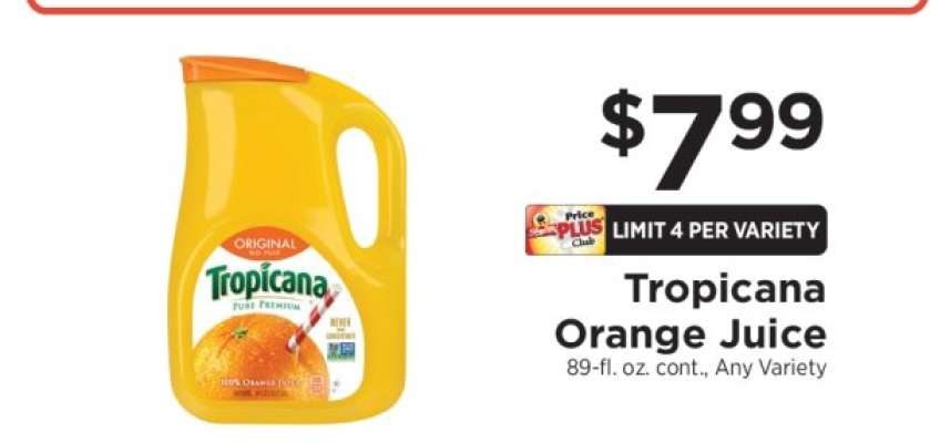 Tropicana Orange Juice