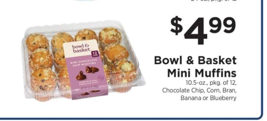 Bowl & Basket Mini Muffins