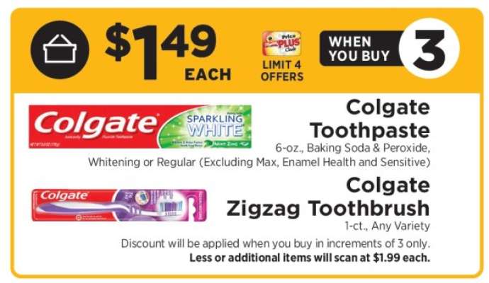 Colgate Toothpaste / Colgate ZigZag Toothbrush