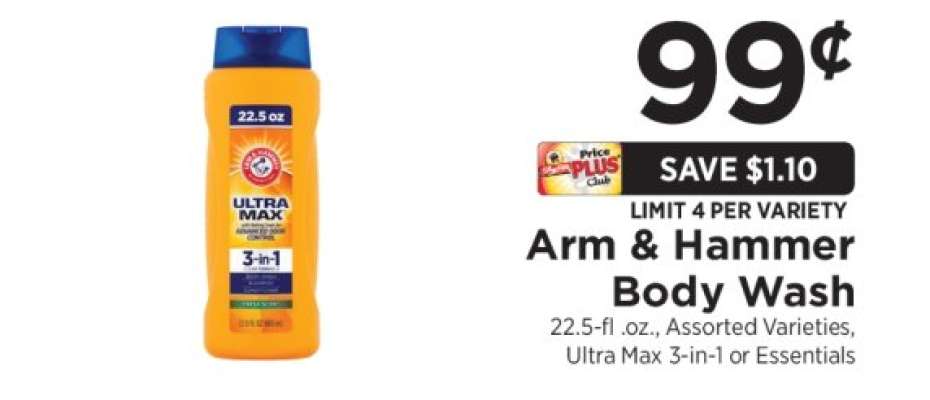Arm & Hammer Body Wash